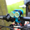 2400lm IP65 High Quality Waterproof LED Bicycle Light with CE RoHS