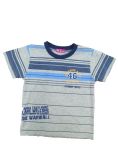 Silicone Print Boy T-Shirt in Children Clothing for Summer (STB003)