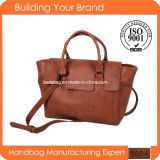 2015 China Manufacturer Vintage Trendy Fashion Women's PU Handbag