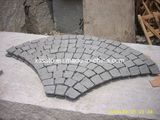 Grey White Granite Cube Paving Stones