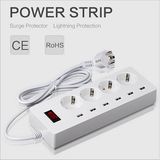 Safe High Quality CE/FCC/RoHS Approved White Color EU Smart Socket with Switch & Electrical Socket