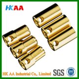 3.5mm / 6.5mm Brass / Gold Bullet Connector