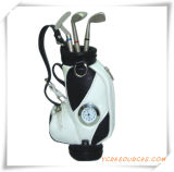Promotional Gifts for Golf Pen Holder with Clock