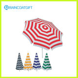 Fashion Custom Brand Stripe Printed Beach Umbrella