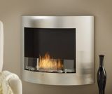 Modern Stainless Fireplace Bio Ethanol Wall Mount