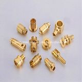 Brass Material Swissing Connectors by CNC Turning (LM-227)