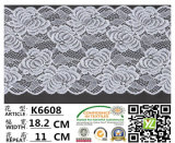 Knitted Jacquard Stretch Designs Nylon Spandex Elastic Lace	K6608