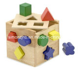 Wooden Toy -Melissa & Doug Shape Sorting Cube (JY0835)
