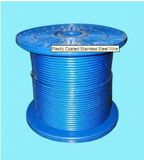 Factory Supply Blue PVC Coated Steel Wire Rope