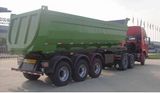 Huawin 3 Axle U Shape 24 Cbm Tipper Semi Trailer