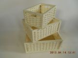 Hand Woven Paper Rope Storqage Basket