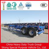 Skeleton Container Transport Semi Trailer