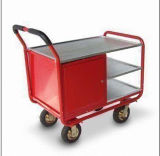 Tool Cart with Three Aluminum Layers Trolley