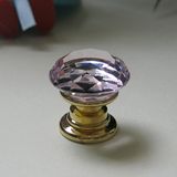 Pink Kids Furniture K9 Crystal Pulls 20mm in Brass