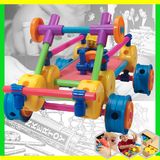 Children's Plastic Desktop Intellectual Building Brick Toy