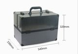 Black Cosmetic Case Beauty Case Aluminum