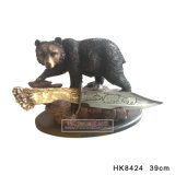 Beast Craft Bear Fantasy Knife Home Adornment 39cm