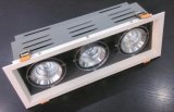 Gtl-D001-3-140-27W LED Down Light 9W Three Plug