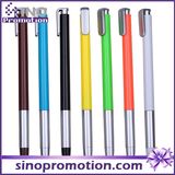 Colorful Plastic Ball Pen Metal Grip Ballpoint Pen with Clip