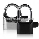 New Product Plastic Cover Waterproof Function Siren Alarm Padlock