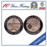 3D Custom Embossed Sandblasting Coin