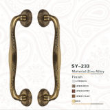 European Antique Style Zinc Alloy Classic Door Handle (SY-233)