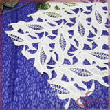 White Guipure Embroidery Lace