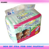 Disposable Nappies with Leakguars (clothlike backsheet, PP tapes, SAP, Pulp)
