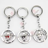 Promotional Gift Rotatable Skull Metal Key Chain (KR)