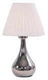 Table Lamp with Chrome Base