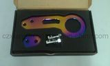 Neo Chrome Racing Bumper Rear Towing Hook Set