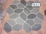 Slate Mesh Stone Paver Tile, Flag Stone Paver