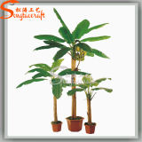 Hot Sale Home Decoration Artificial Plant Banana Potted Bonsai Tree