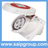 4p 16A Panel Mounted Industrial Socket (SP-222)