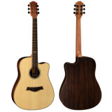 High Quality Solid Spruce Guitar (AD608C)