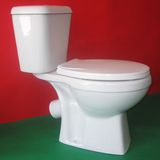 P-Trap 45 Degree Close Coupled Toilet