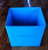 2013 Foldable Rectangular Leather Paper Storage Box (HS349)