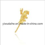 Fashion Alloy Gold Plated Parrot Shape Charms (183095)