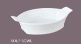 Porcelain Soup Bowl with Ear (00807)