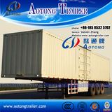 3 Axle Steel Sheet Van Trailer Cargo Trailer