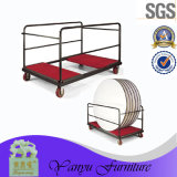 Strong Removable Steel Round Table Cart