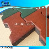 Twine Design High Quality Outdoor Interlock Rubber Tile