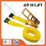 15000lbs Ratchet Straps / Cargo Lashing with Flat Hook (RSFH)