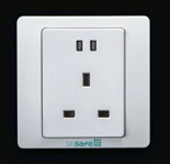 Patented Technology 13A Water Proof Wall Socket