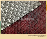 Low Price Good Quality Fabric Semi PU Sofa Leather