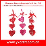 Valentine Decoration (ZY13L888-1-2-3) Valentine Love Heart Bunch Ornament