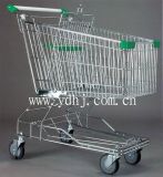 Rolling Trolley Supermarket Metal Wheeled Cart