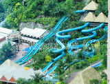 Theme Park Fiberglass Water Slides Pool Slides