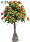 Yy 0216 Hot Sale 2.3 Ft Artificial Orange Tree Bonsai for Wholesale