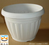 White Home Plastic Pot, Indoor Flower Bucket (HG-2810 series)